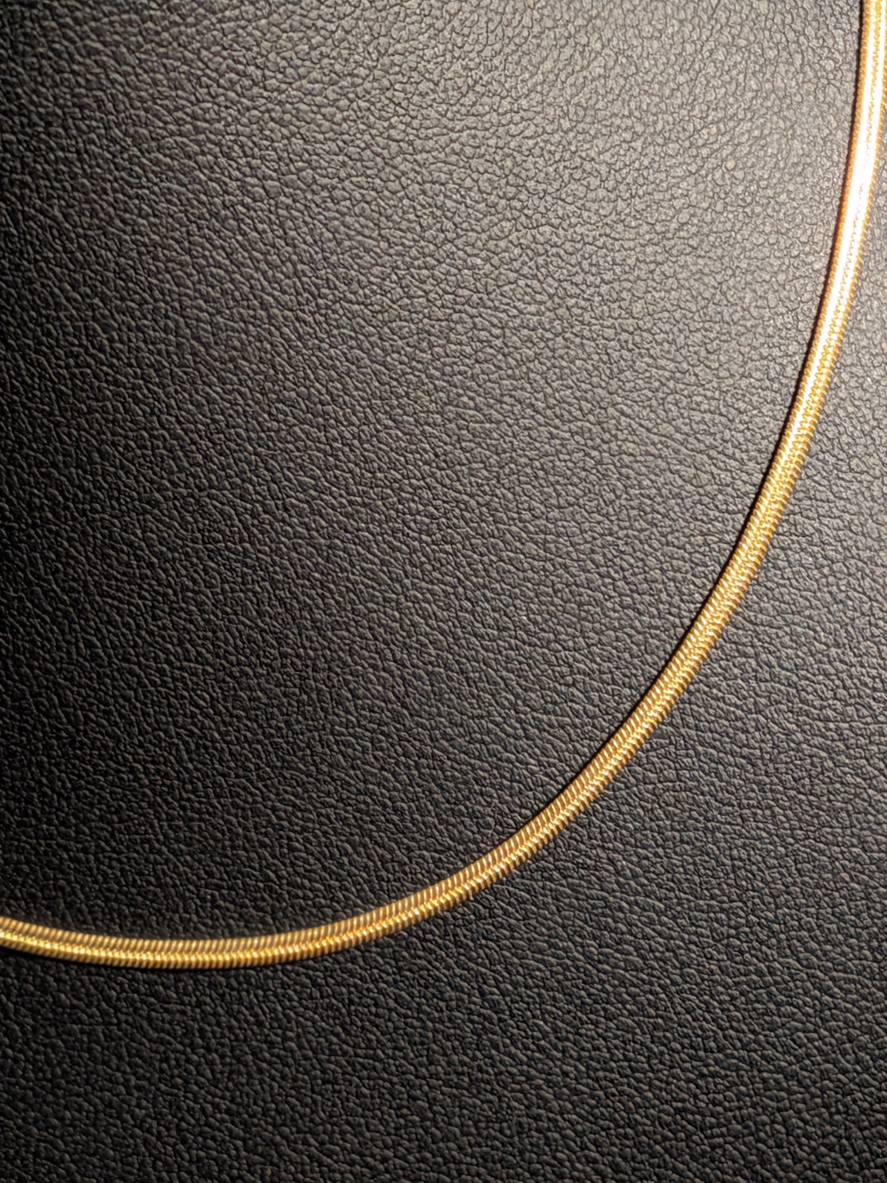 Hypoallergenic Canadian Gold Plated Dainty Chain Necklace